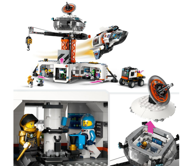 LEGO City 60434 Stacja kosmiczna i stanowisko startowe rakiety - 1203380 - zdjęcie 4
